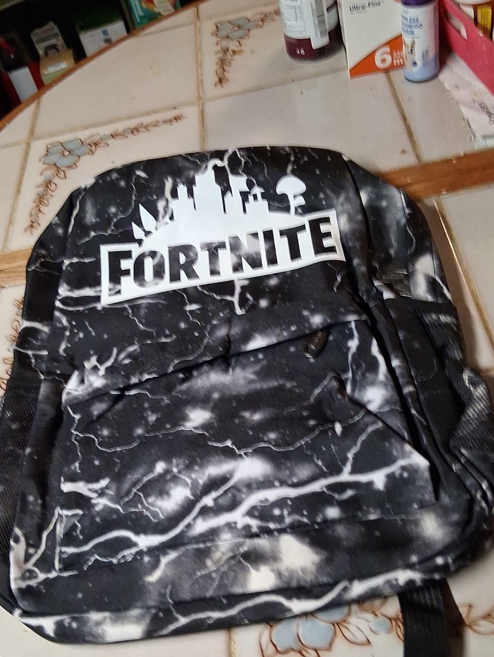 Fortnite Black Marble Backpack